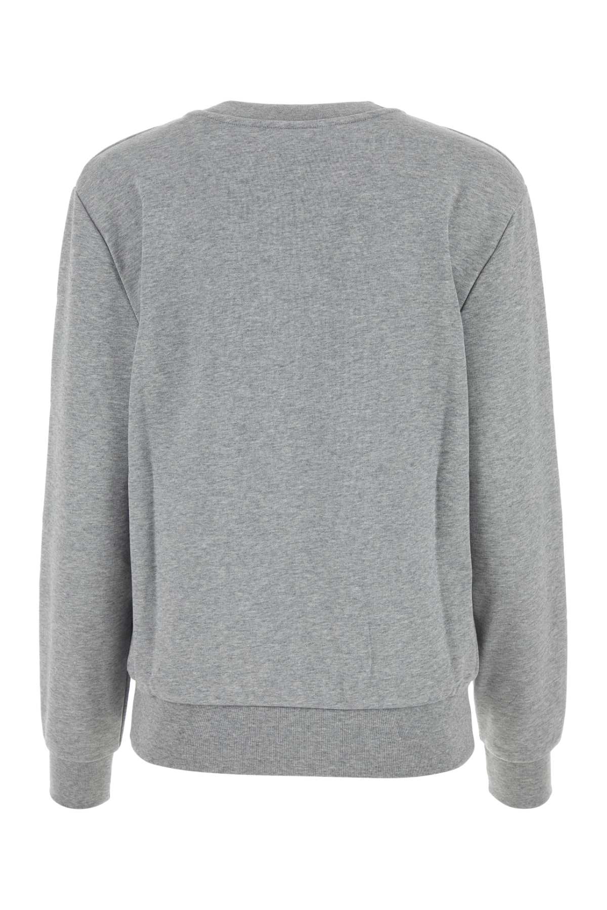 A.p.c. A.P.C.メランジュグレーコットンスウェットシャツ - Image 2