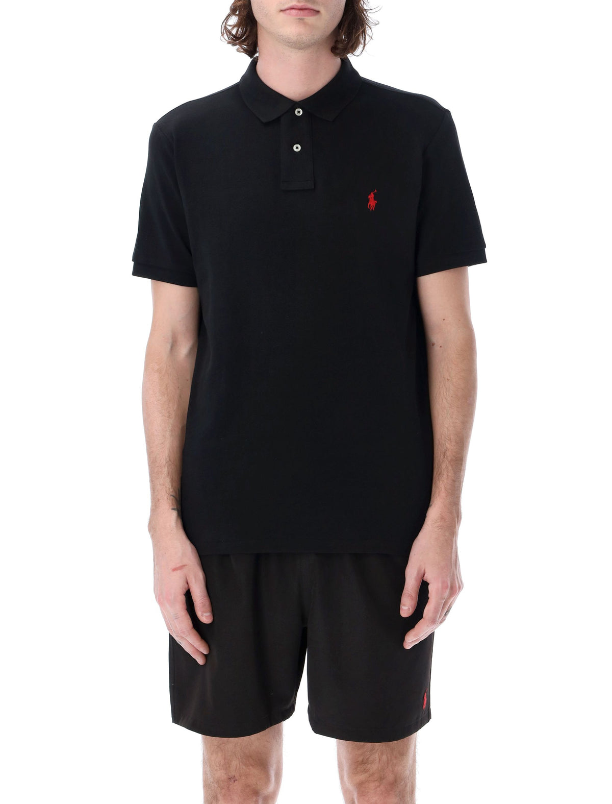 Polo ポロ ラルフローレン T シャツとポロ ブラック - Image 2