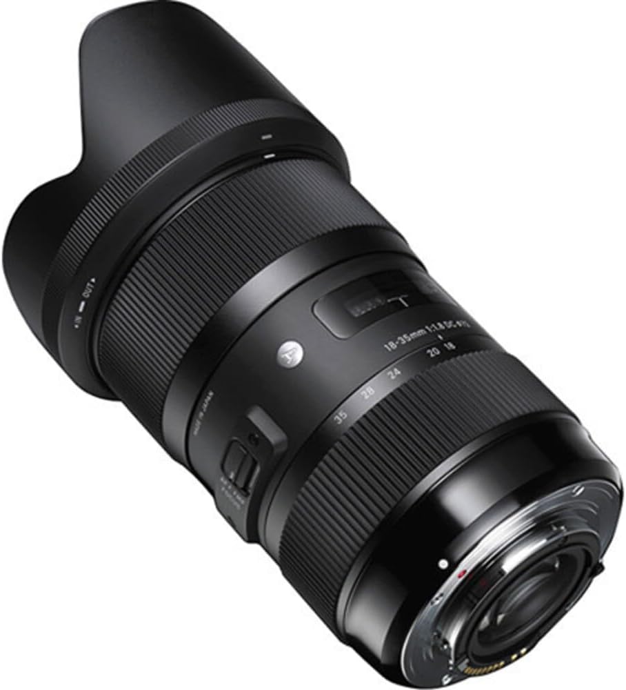 SIGMA Standard Zoom Lens 0.71–1.4 inches (18–35 mm) F1.8 DC HSM APS-C Only