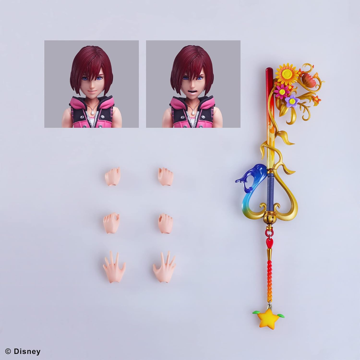 Square Enix Kingdom Hearts III Play Arts Kairi PVC Pre-painted Action Figure