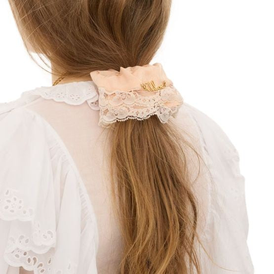 CHLOE Silk and lace scrunchies - Image 2