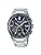 Seiko Astron NEXT 2nd Collection Wristwatch, Solar Radio Wave, silver/dark navy, Bracelet Type