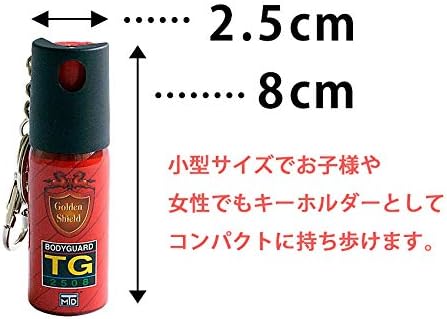 Genuine Motedo Self-Defense Spray TG-2508 Compact (1 unit)
