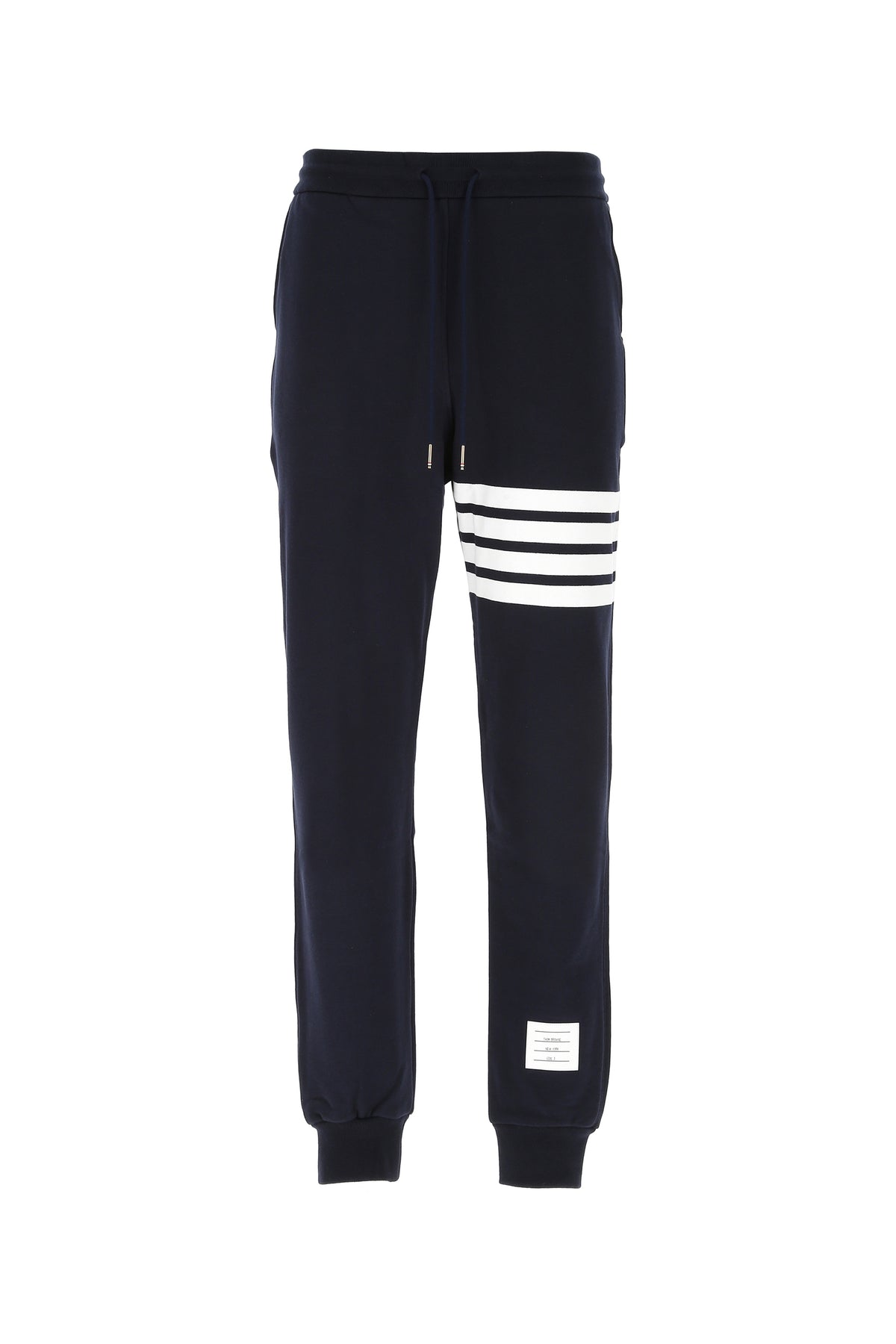 Thom Thom Browne Navy Blue Cotton Joggers - Image 2