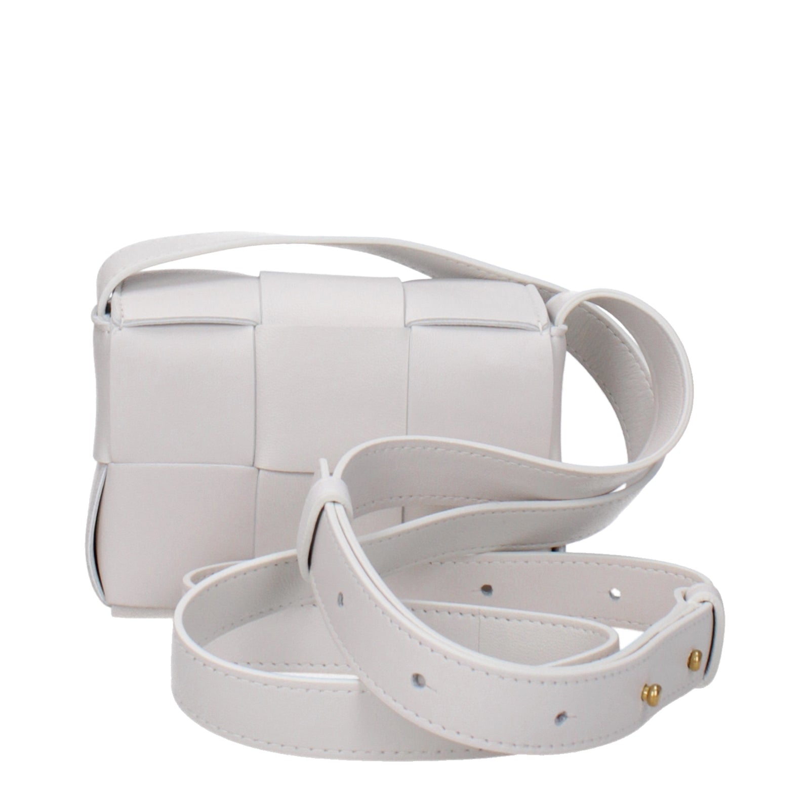 Bottega Veneta ボッテガベネタショルダーバッグ女性レザーホワイト - Image 2