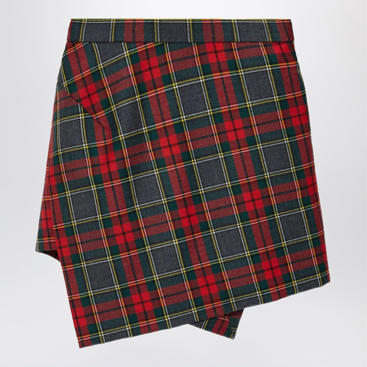 Vivienne タータンパターンのVivienne Westwood Wool Mini Skirt - Image 2