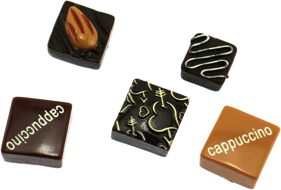 Speed mao Realistic, Delicious Chocolate, Food Model, Food Sample, Set of 10