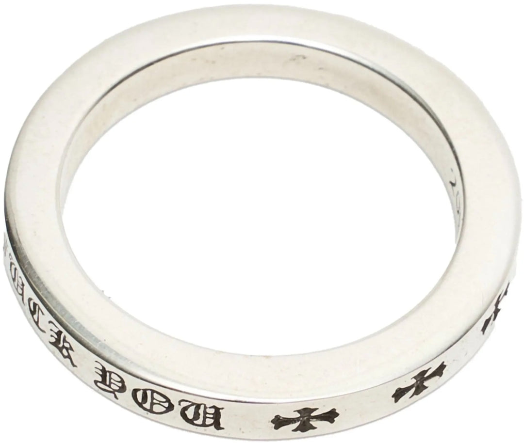 CHROME HEARTS 'SPACER' LAS VEGAS 3MM SILVER RING