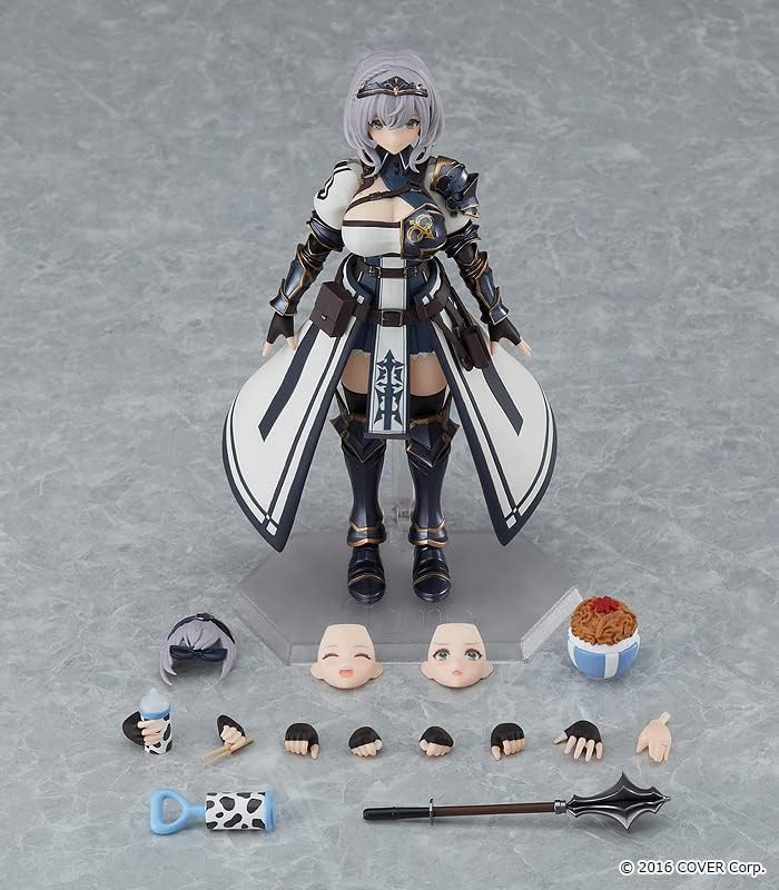 figma Holo Live Productions M06815 Silver Noel Non-Scale Plastic Pre-Painted Action Figure