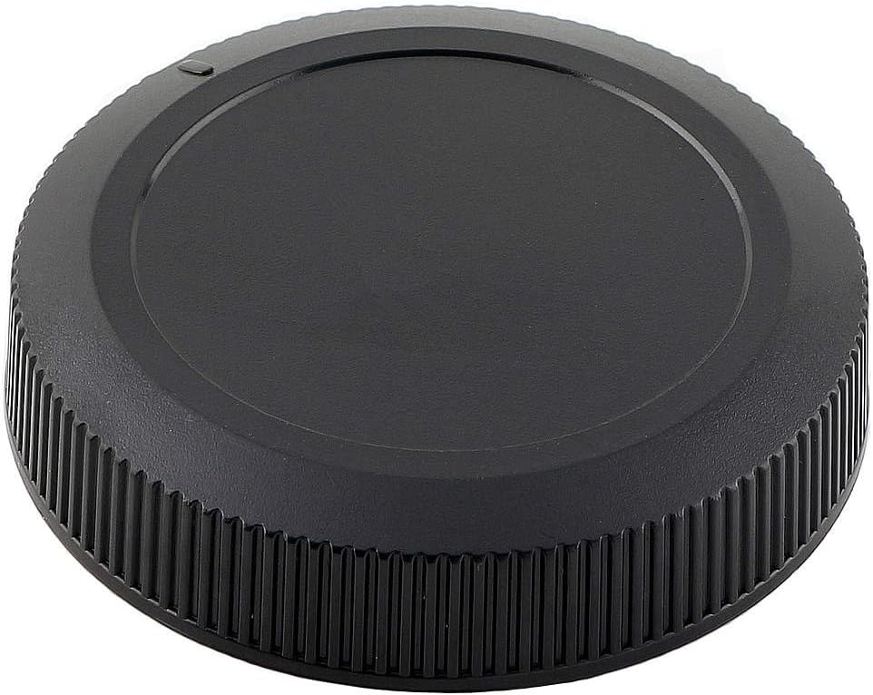 2 Pack Rear Lens Cap and Camera Body Cap Cover Kit for Canon EOS R50 R10 R8 R7 R6 R6 Mark II R5C R5 R3 RP R Ra RF Mount Mirrorless Camera