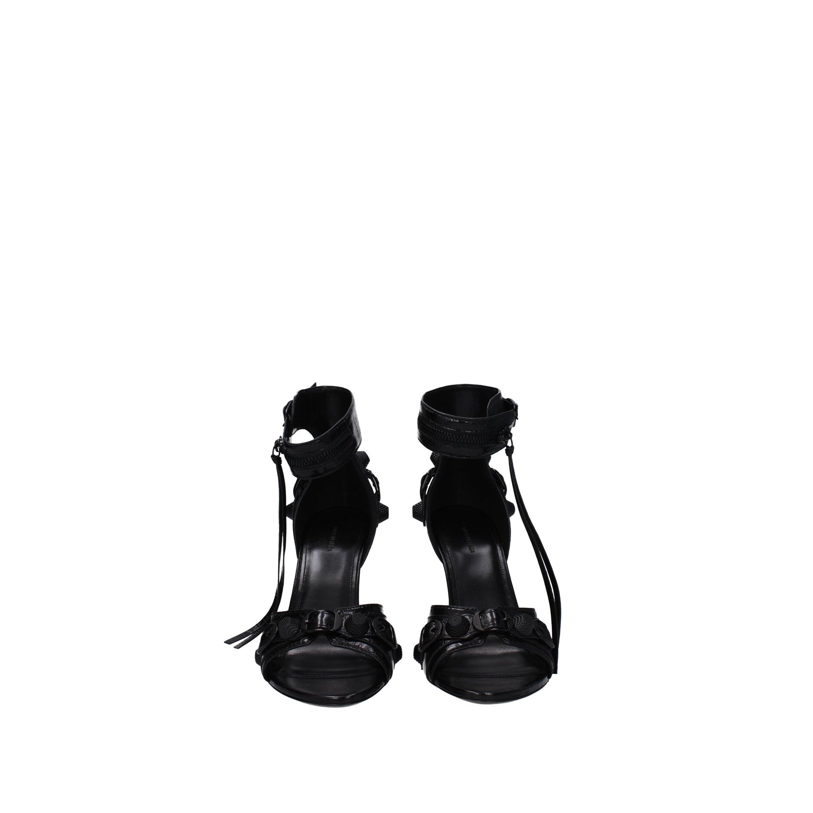 Balenciaga Sandals Cagole Woman Leather Black - Image 2