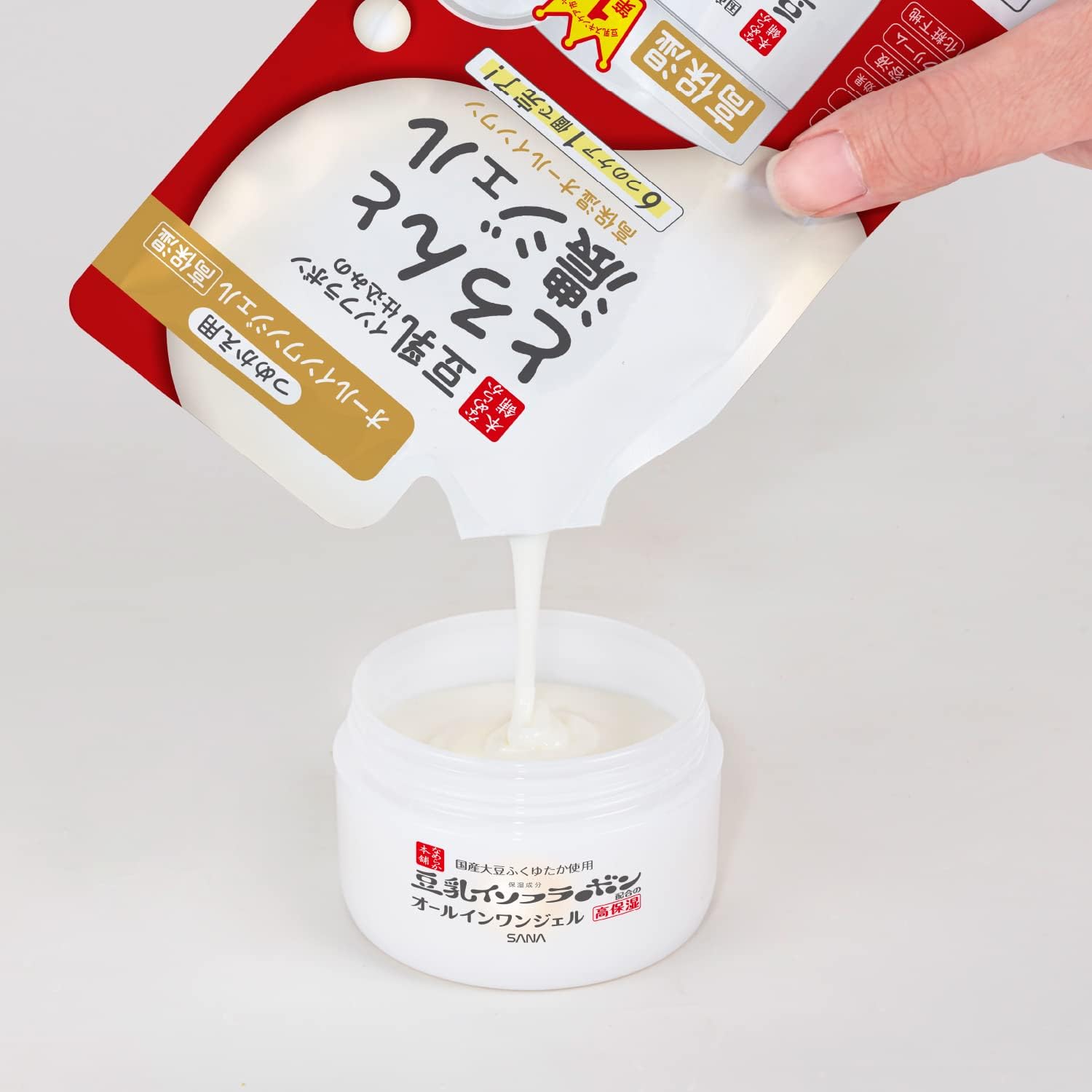 Nameraka Honpo Toronto Rich Gel Enrich (Refill), Set of 3 + Bonus 3.5 oz (100 g) x 3 Pieces, Soy Milk Isoflavone, All-in-One, Highly Moisturizing Type