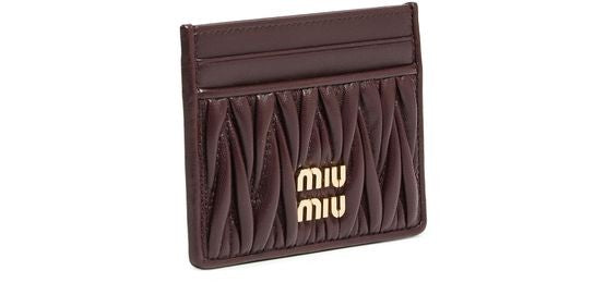 MIU MIU Quilted leather cardholder - Image 2