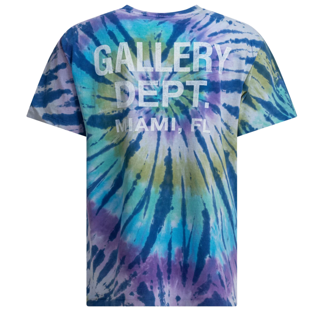GALLERY DEPT. 'MULITCOLOR TIE DYE' MIAMI EXCLUSIVE TEE