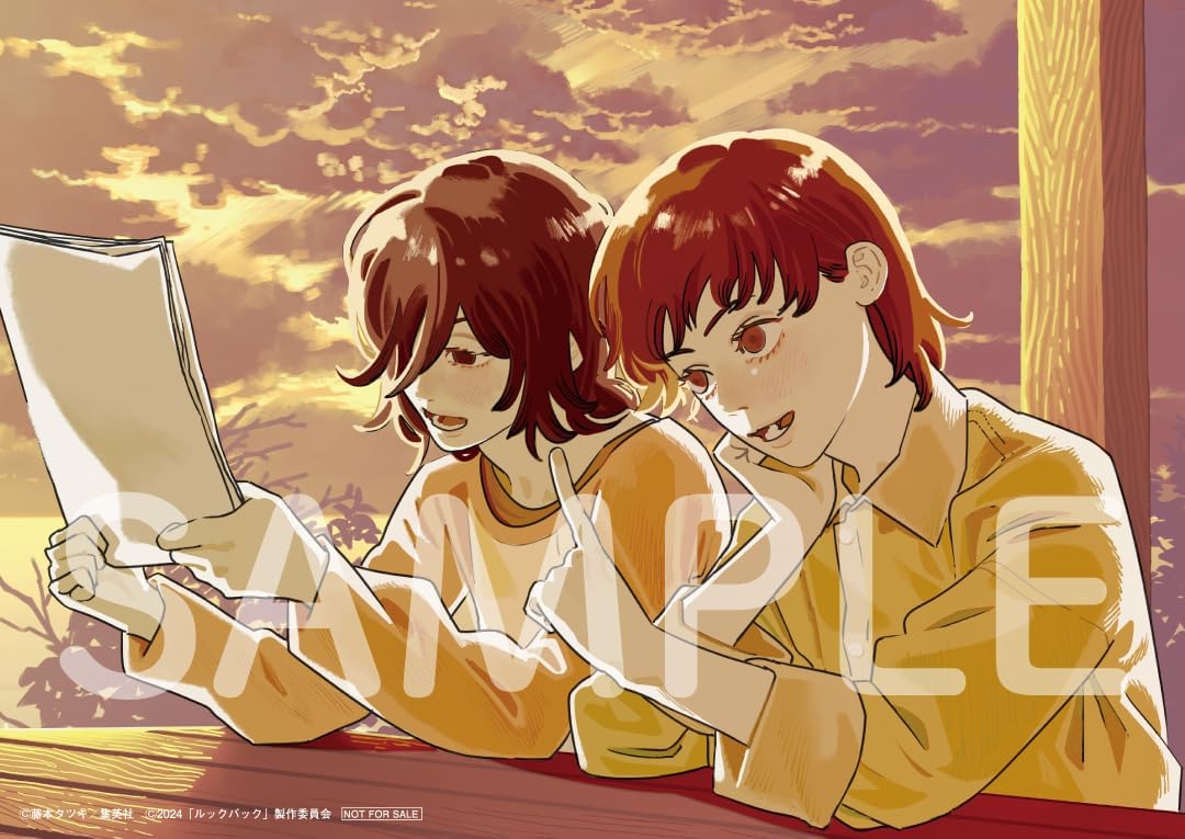 【限定】劇場アニメ　ルックバック　DVD　通常版（限定特典：ビジュアルシート＋メーカー特典：原作者・藤本タツキ先生描き下ろしイラスト使用B5アートカード） [DVD]