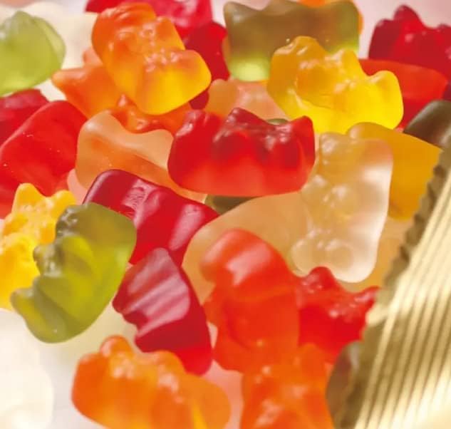 Christmas HARIBO Haribo Gummy Candy Mini Gold Bears 10g x 50 Pieces Individually Wrapped Gift Small Bucket Portions Share Present Commercial Use Bulk Purchase Large Quantity