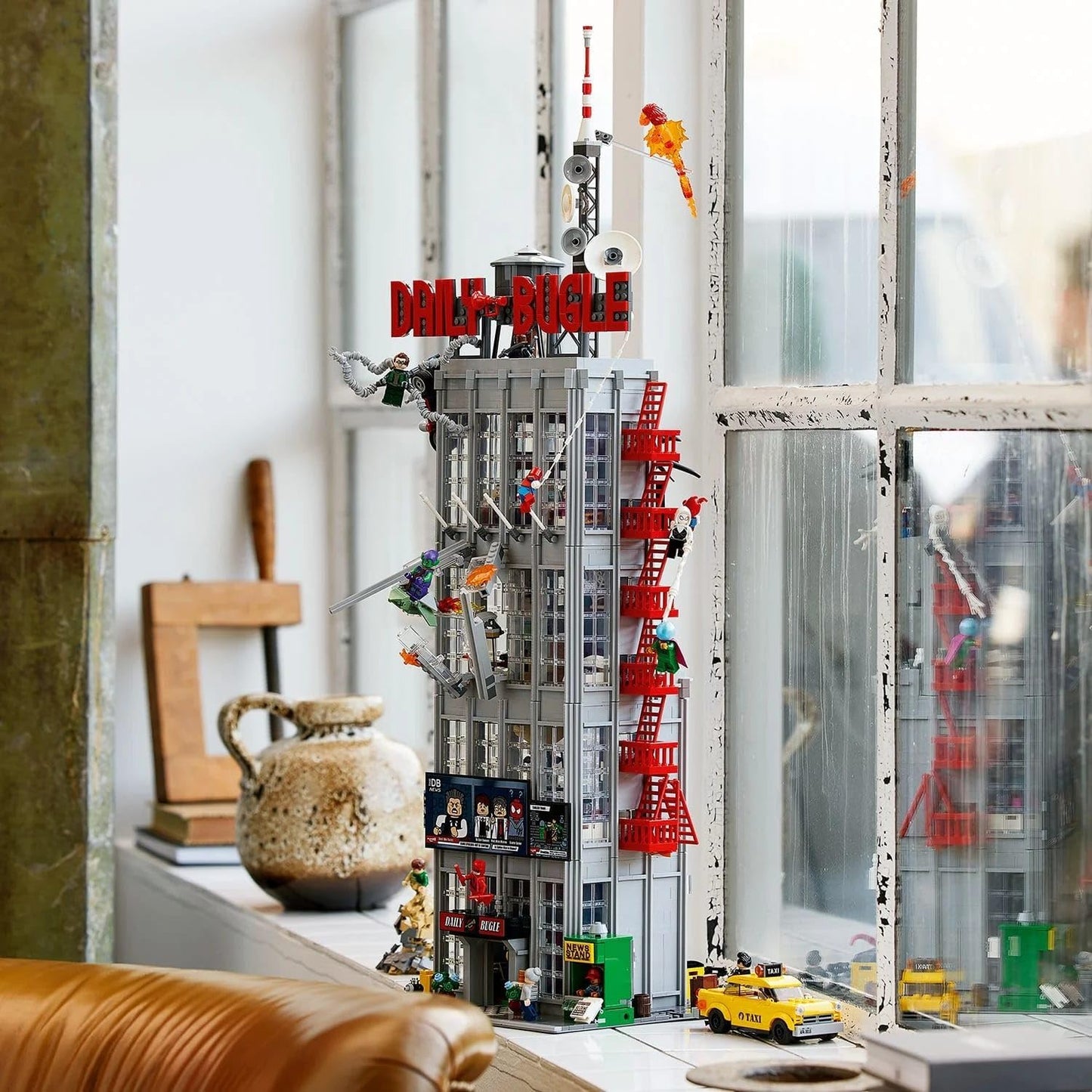 LEGO 76178 Super Heroes Daily Bugle Toy Present, Blocks, Boyfriend, Girl, Girlfriend, Boyfriend, Interior Decoration