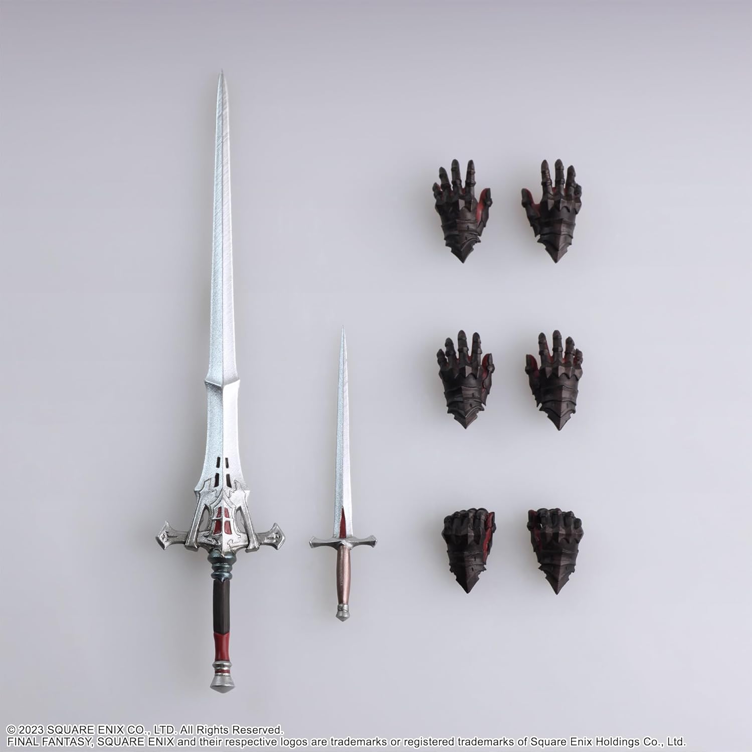 Square Enix Final Fantasy XVI Bling Arts Clive Rosfield & Torgal PVC Pre-painted Action Figure
