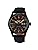Seiko Five Men's Watch SEIKO5 Automatic Hand Wind Day Date Calendar SRPH33K1 FIELD STREET MA-1 Black Orange Back Skeleton Watch