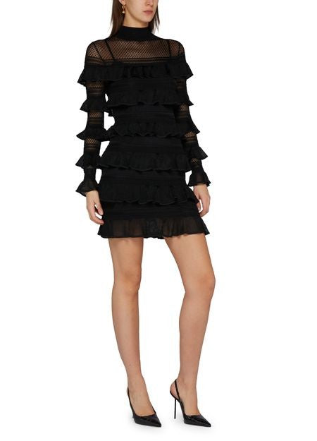ZIMMERMANN Crush フリル付き ハイネックミニドレス - Image 2