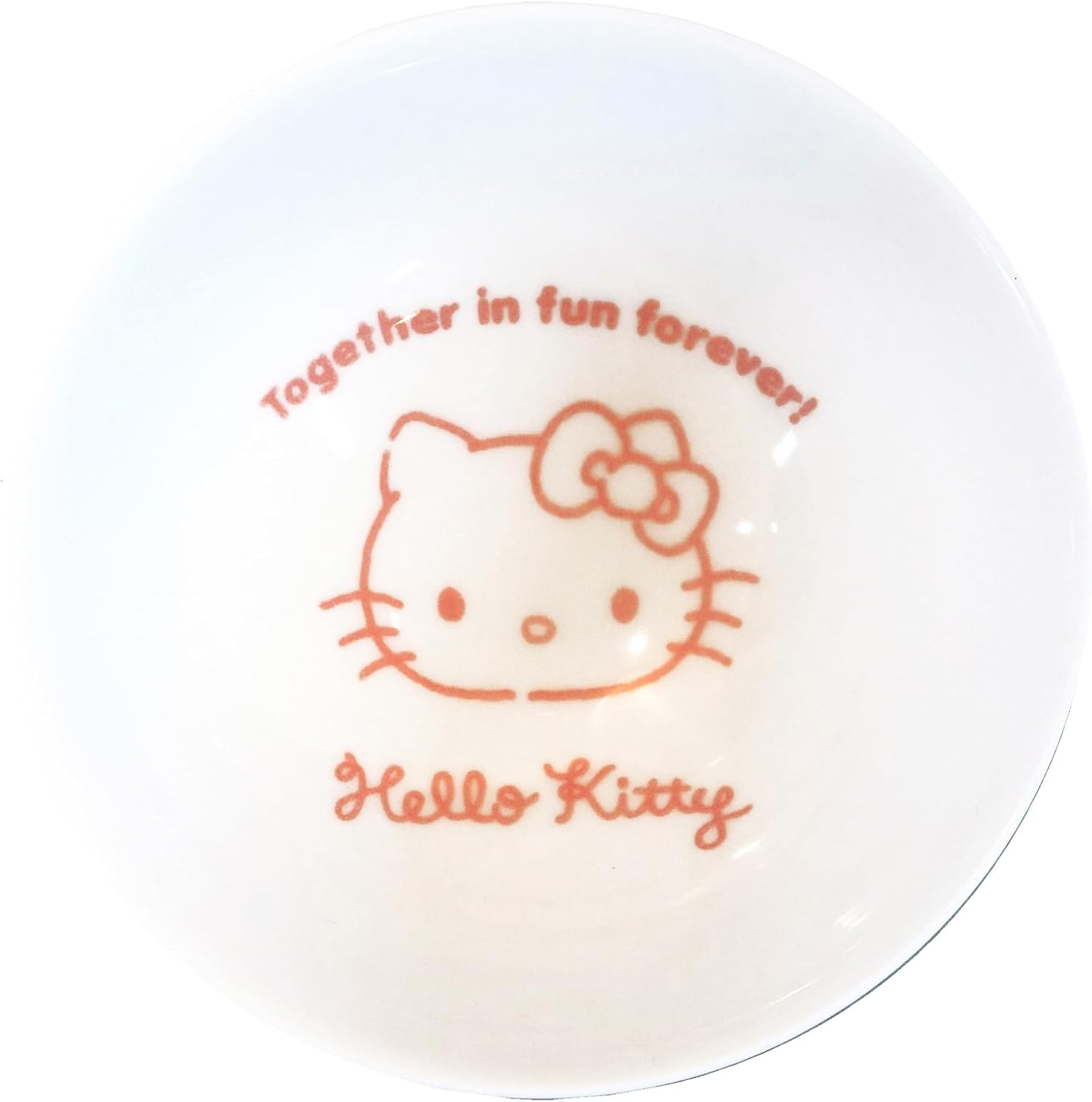 Sanrio 300101 Hello Kitty Rice Bowl, 4.3 inches (11 cm), Microwave, Dishwasher Safe, Dishware, Goods, Miscellaneous Goods, Dyed Check, Made in Japan