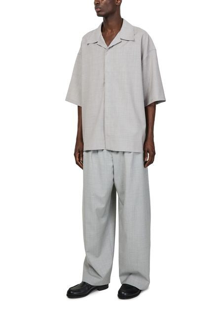 LOEWE Short sleeve shirt in wool - Image 2