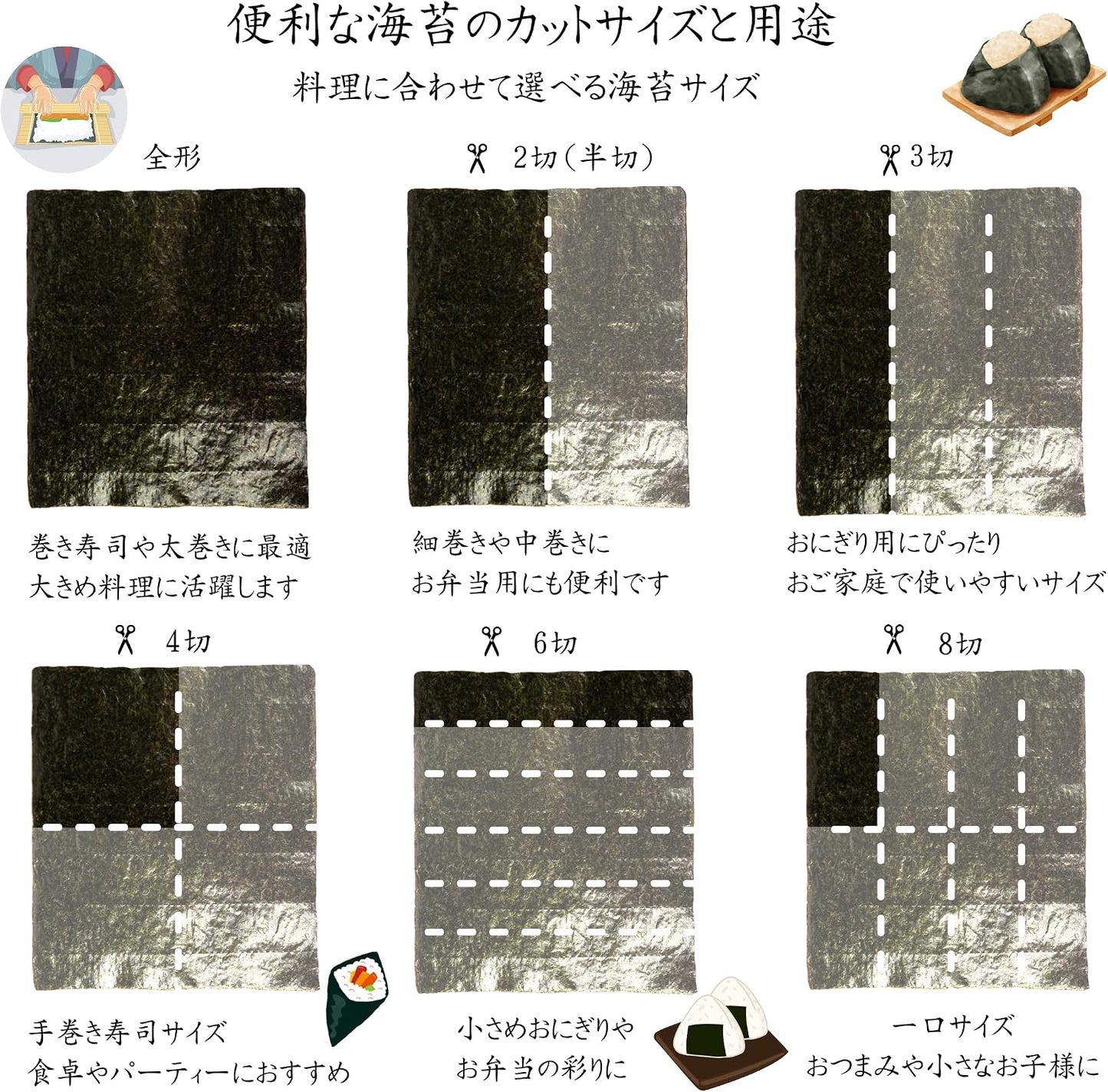 Kaisou Honpo Yaki Nori, Mie Prefecture-Produced, Full Size 30 Sheets, High Grade, First Harvest, Domestic, for Home Use, Gift Use, for Onigiri and Hand-Rolled Sushi