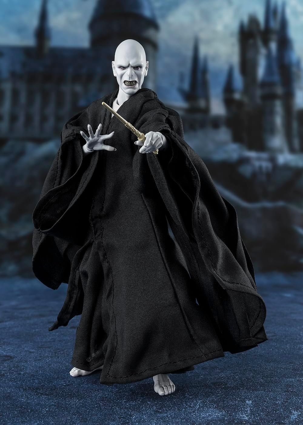 TAMASHII NATIONS S.H. Figuarts Lord Voldemort (Harry Potter and the Goblet of Fire), Approx. 5.9 inches (150 mm), PVC, ABS & Fabric, Pre-painted Action Figure