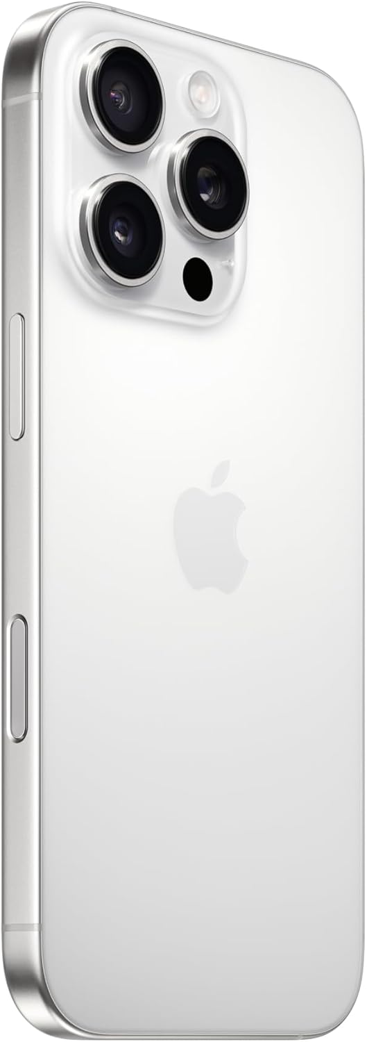 (Refurbished) Apple iPhone 16 Pro 128 GB White Titanium SIM Free 5G Compatible