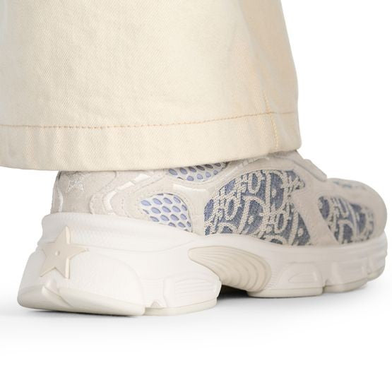 Dior Vibe sneakers jacquard with raffia Dior Oblique motif andsuede calfskin - Image 2