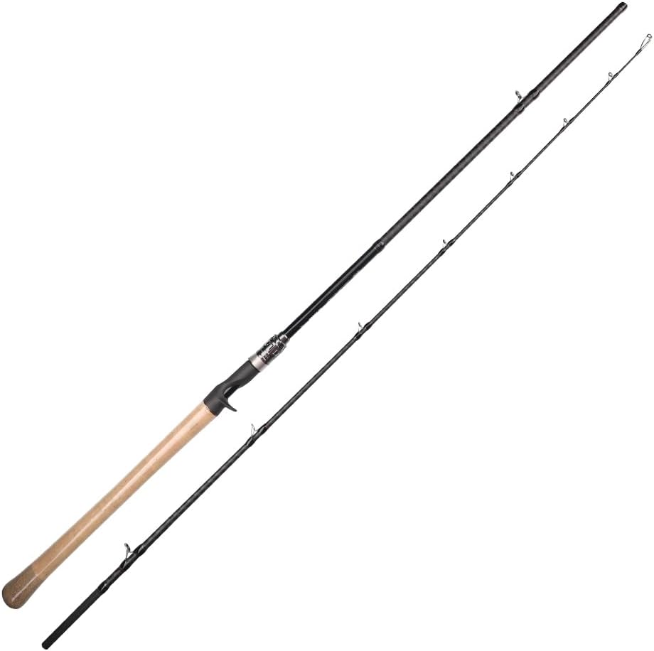Raitoro H XH Carbide Lure Rod, Carbon Fiber Fishing Rod, Casting Bait, 2-Strand, 6.3 ft (2.13 m), 6.9 ft (2.28 m), Black/Bass, Octopus, Ragyo, Catfish