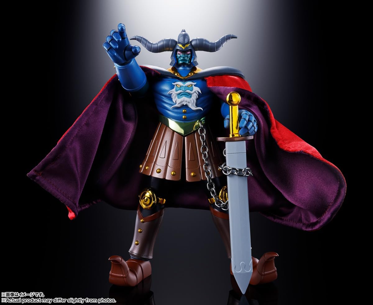 TAMASHII NATIONS Soul of Chogokin Mazinger Z vs. Dark Great General GX-110 Dark Great General Approx. 8.3 inches (210 mm); ABS, Die-cast, POM & Cloth; Pre-painted poseable action figure