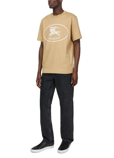 BURBERRY Cotton t-shirt with EKD badge - Image 2