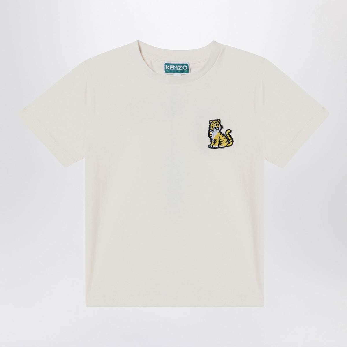 Kenzo 印刷されたロゴ付きのケンゾホワイトTシャツ - Image 2