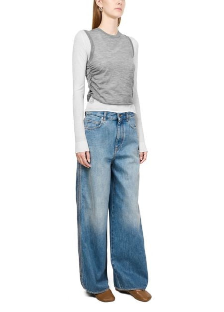 LOEWE Draped sweater in cashmere - Image 2
