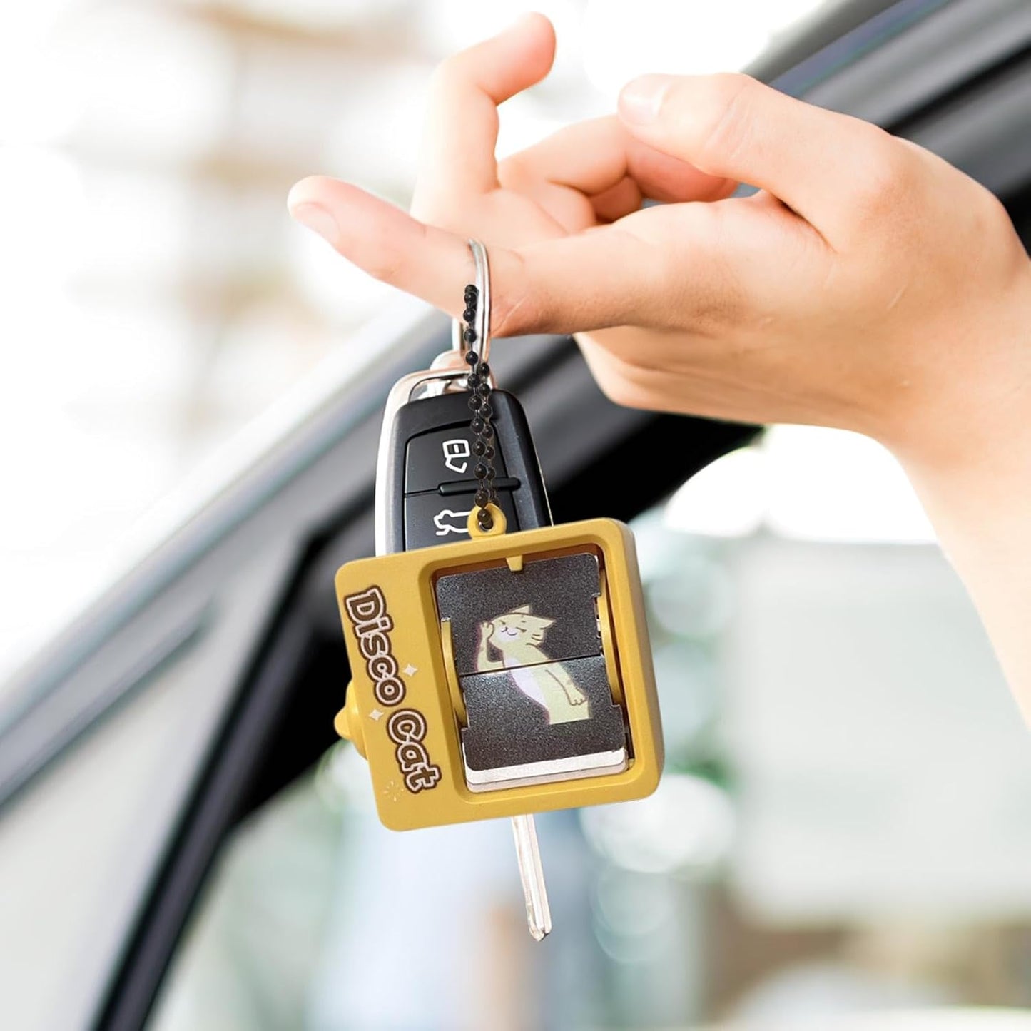 Anime Game Keychain, Anime Game Machine, Page Turning Machine - Animated Turning Toy, Page Turning Animation Toy Colorful Pattern for Kids