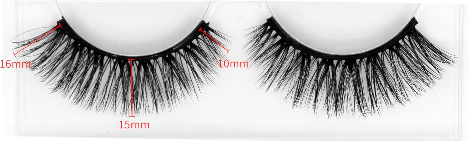 DIANA False Eyelashes, Magnetic Eyelashes *Magnetic eyeliner sold separately. Reusable. (VB volume type) Hula dance, Flamenco, Belly dance, Ballet, etc