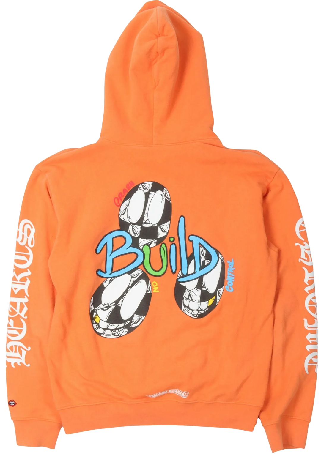 CHROME HEARTS MATTY BOY 'ORANGE' BUILD HOODIE