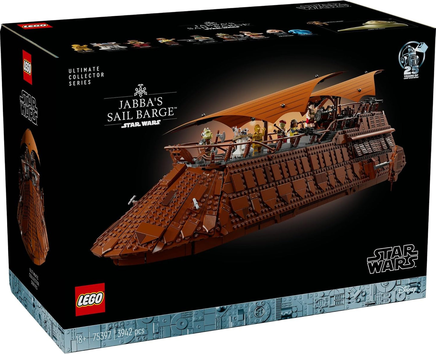 Lego Star Wars Jabba's Sail Barge™ Toy, Gift, Birthday, Blocks, Father's Day, Men, Women, Space, 75397