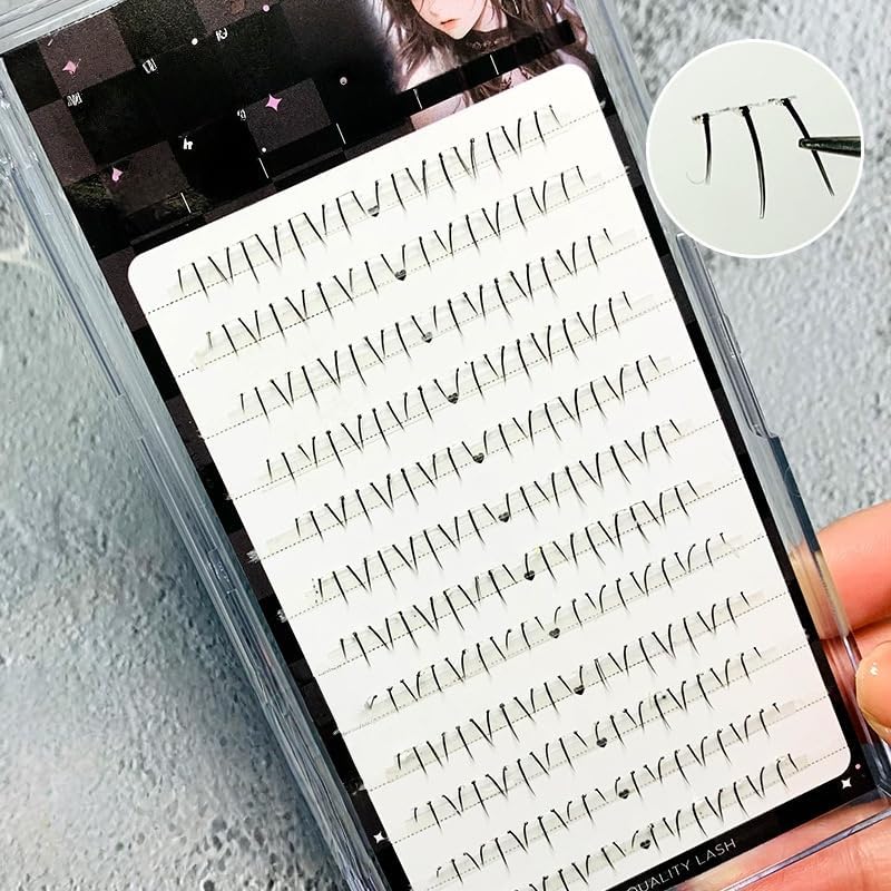 Lower Eyelashes, Cute, 3D Look, Partial False Eyelashes, With Glue, Bunchy, Popular, Beginner, Durable, Eye Makeup, Natural, Lightweight, Comfortable, Travel and Daily Use