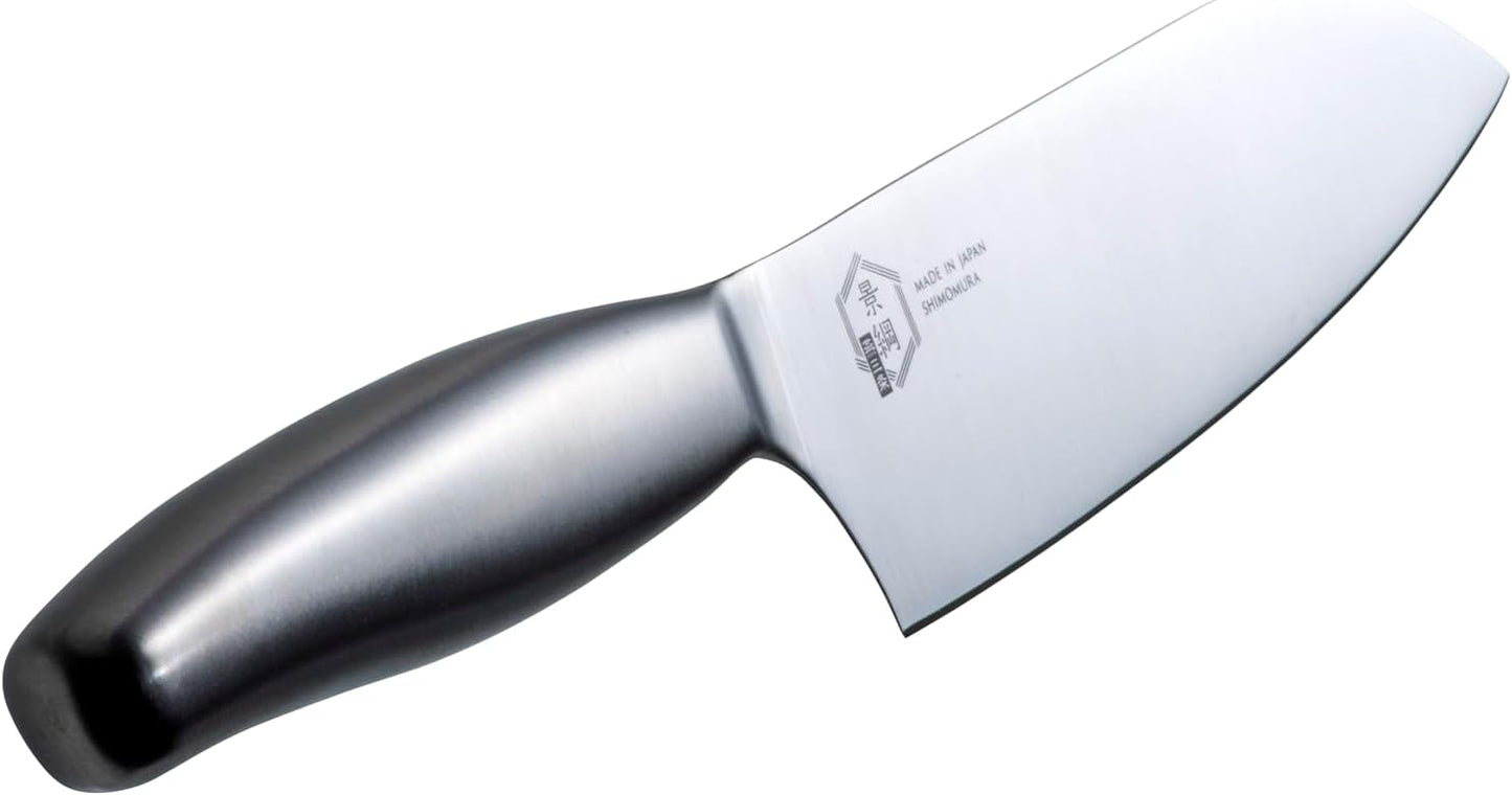 Shimomura Industries KGT-101 Kagatsunaku Santoku Knife, 6.5 inches (165 mm), Dishwasher Safe