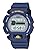 Casio Men's G-Shock Quartz Watch with Rubber Strap, Blue, 23.75 (Model: DW-9052-2V), blue, Quartz Watch, Chronograph, Digital