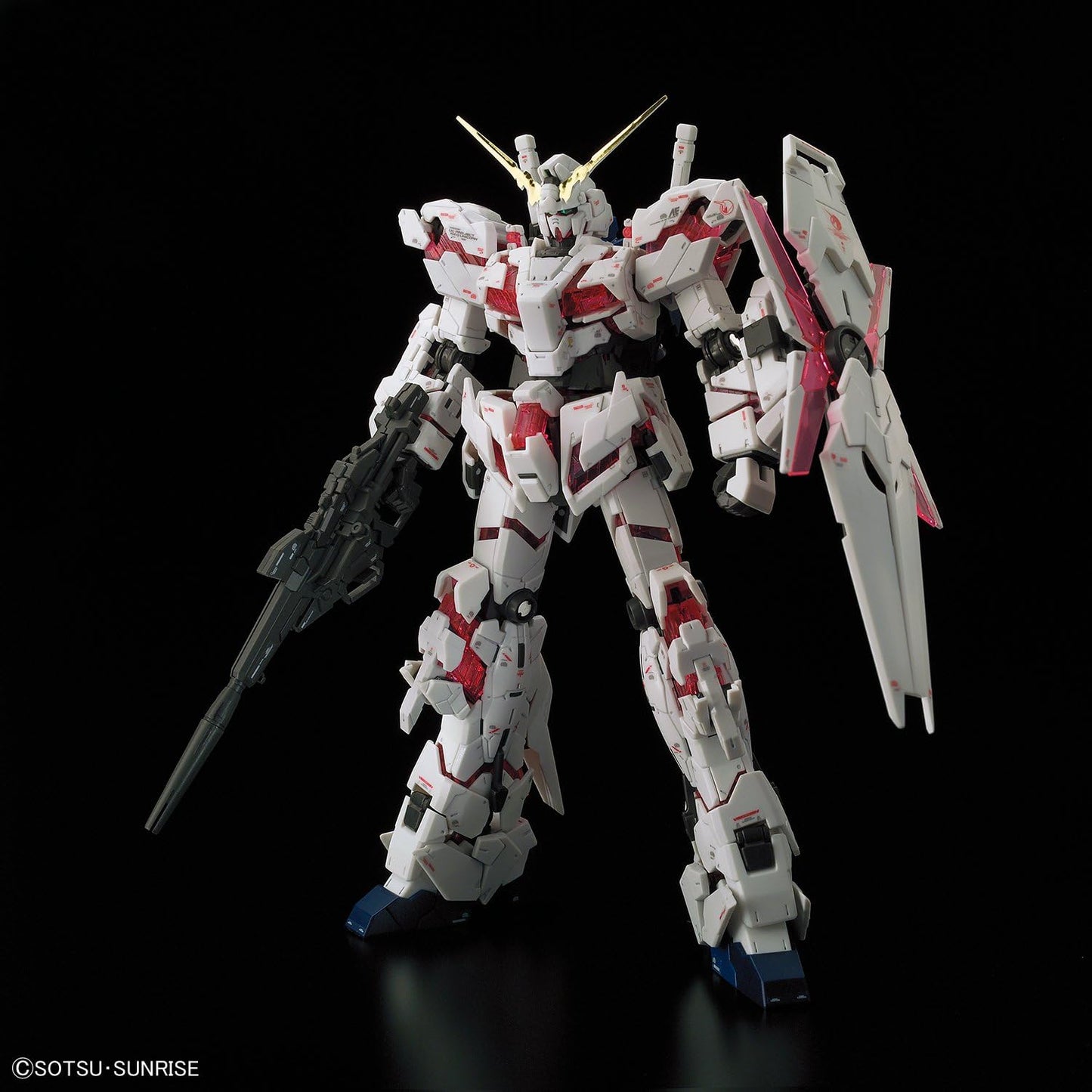 RG Mobile Suit Gundam UC Unicorn Gundam 1/144 Scale Color-Coded Plastic Model
