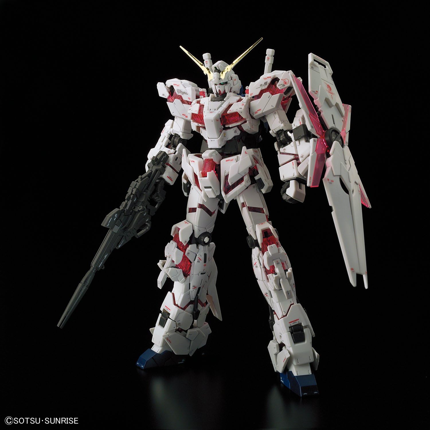 RG Mobile Suit Gundam UC Unicorn Gundam 1/144 Scale Color-Coded Plastic Model