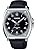 Casio MTP-E730 Series Standard Analog Quartz Men's Watch, Black Leather Band MTP-E730L-1AV, Military
