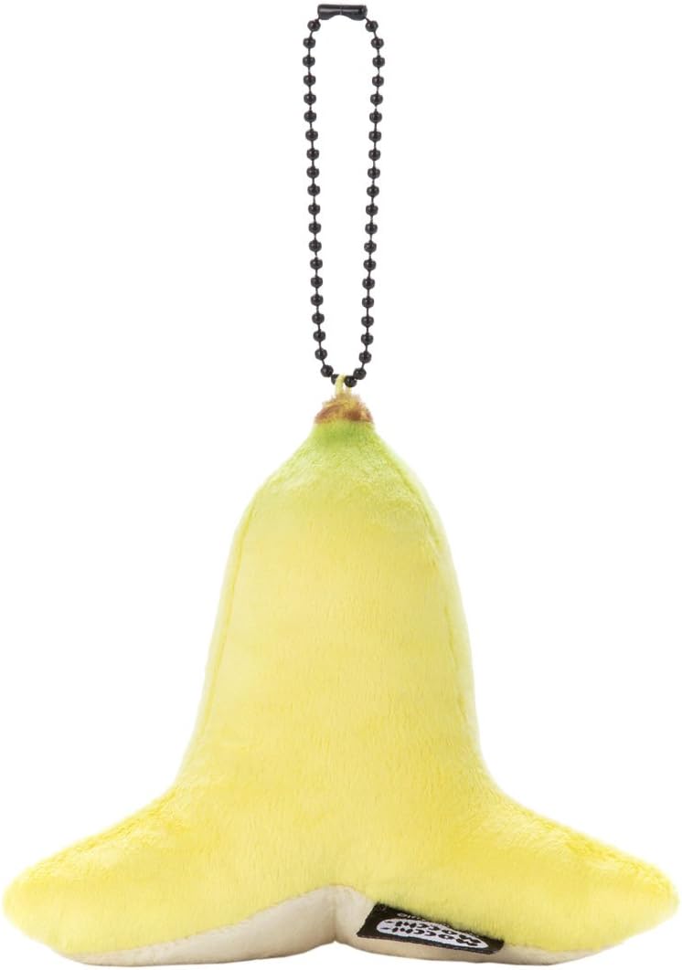 Mario Kart Mocchi-Mocchi-Game Style Ball Chain Mascot, Banana, Height Approx. 3.9 inches (10 cm)