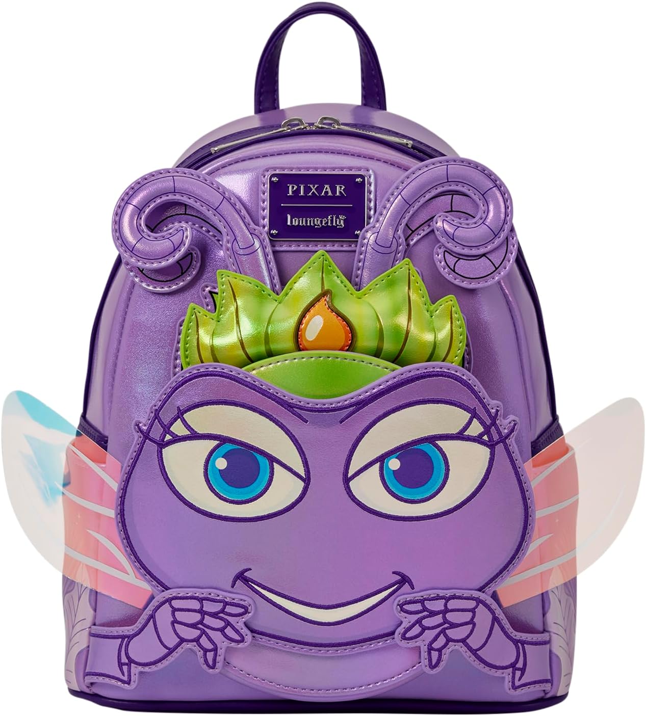 Loungefly Disney: Pixar - Monsters, Inc. - Henry J. Waternoose - Cosplay Mini Backpack with Zipper Charm - Collectible Bags