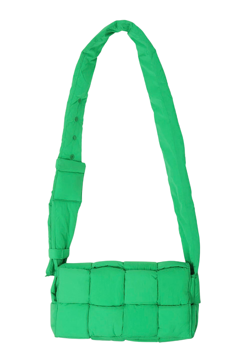 BOTTEGA VENETA CLASSIC 'PADDED TECH CASSETTE' GREEN BAG