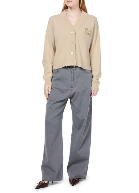 MIU MIU カシミヤ・シルクニット製 カーディガン - Image 2