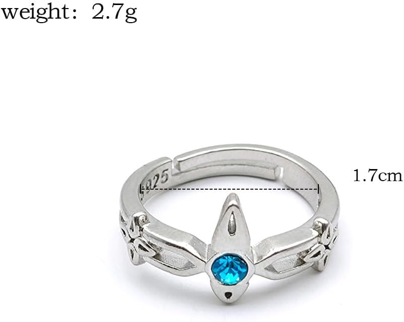 Sizuuenn Bleach Reaper Hibani Winter Shiro, Large Guren Ice Circle Ring, Props, Equipment, Cosplay, Peripheral Goods, Anime, Accessories, School Festivals, Cultural Festivals, Festivals, Halloween,